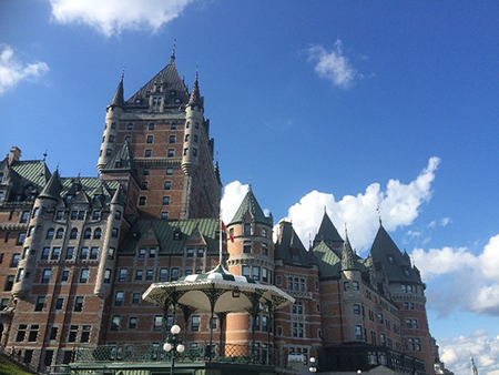 Chateau Frontenac in Quebec City. Photo Copyright Camilla Owens